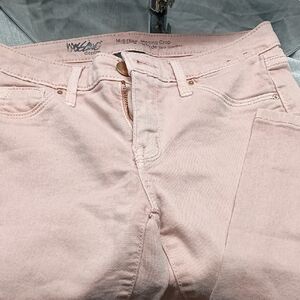 Mossimo Supply Co. Women's Pink Mid-Rise Jeans